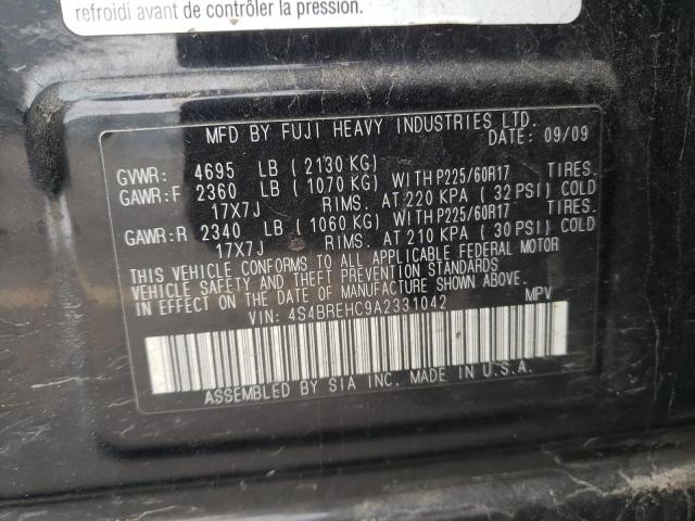 4S4BREHC9A2331042 Subaru Outback 3.6r Premium