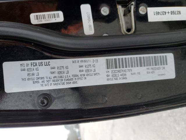 2019 CHRYSLER 300 S - 2C3CCABG7KH617970