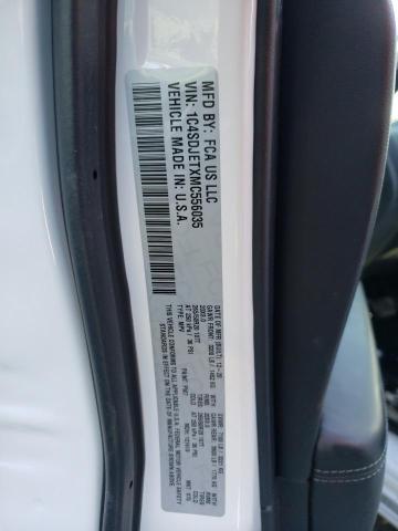 2021 DODGE DURANGO CI - 1C4SDJETXMC556035