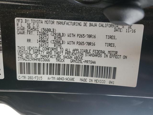 2017 TOYOTA TACOMA DOU - 3TMAZ5CN9HM033666