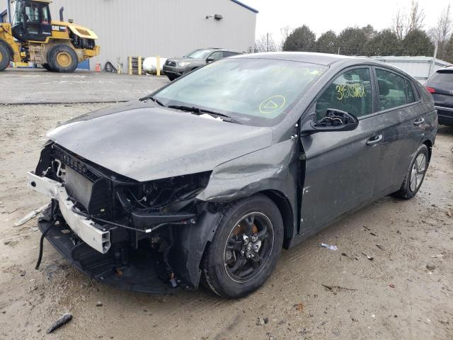 Hyundai Ioniq salvage cars for sale: 2020 Hyundai Ioniq Blue