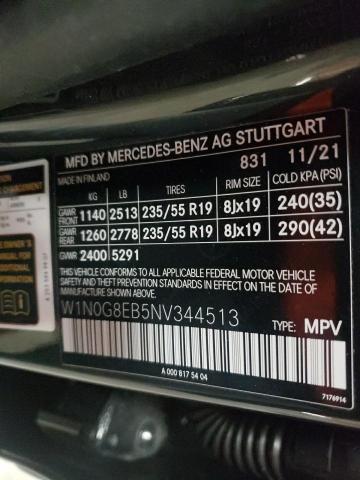 2022 MERCEDES-BENZ GLC 300 4M - W1N0G8EB5NV344513