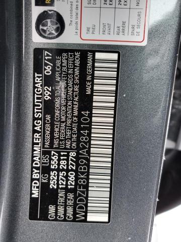 2018 MERCEDES-BENZ E 63 AMG-S - WDDZF8KB9JA284104