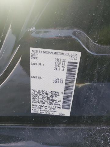 2022 NISSAN ALTIMA SV - 1N4BL4DV9NN317790