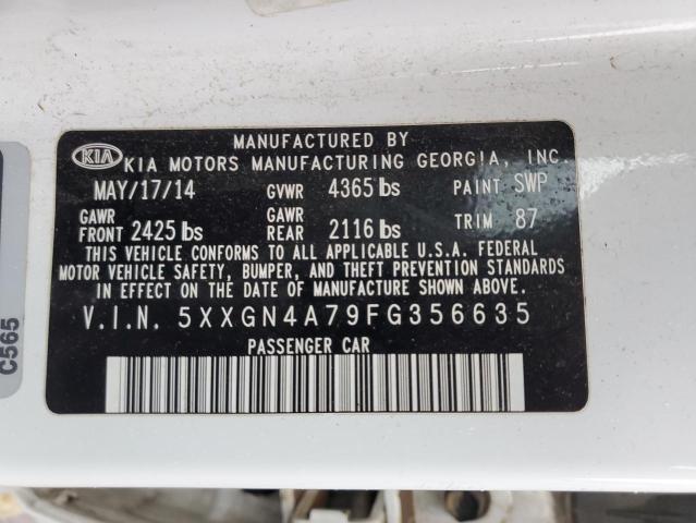 2015 KIA OPTIMA EX - 5XXGN4A79FG356635