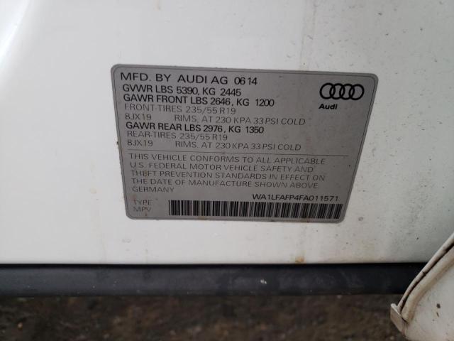 WA1LFAFP4FA011571 2015 AUDI Q5, photo no. 14