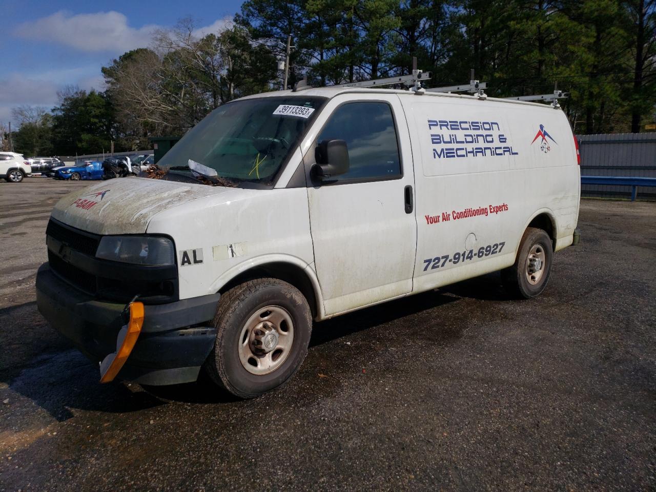 VIN: 1GCWGAFG9K1348151 2019 CHEVROLET EXPRESS