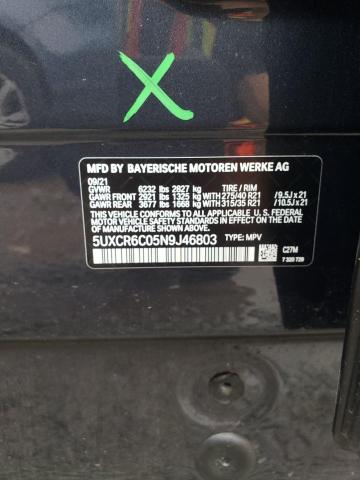 5UXCR6C05N9J46803 BMW X5 Xdrive40i