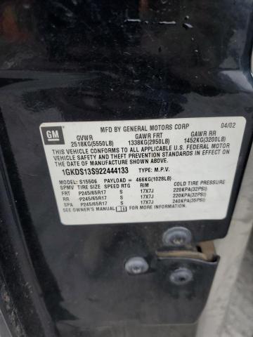 1GKDS13S922444133 GMC Envoy