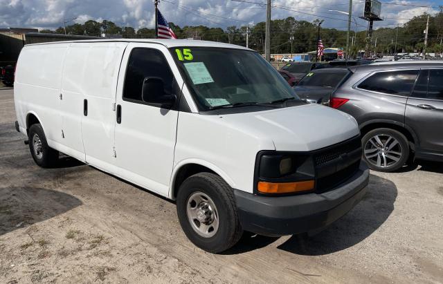 Chevrolet salvage cars for sale: 2015 Chevrolet Express G2