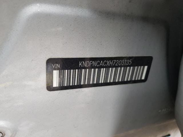 KNDPNCACXH7203135 KIA Sportage Ex