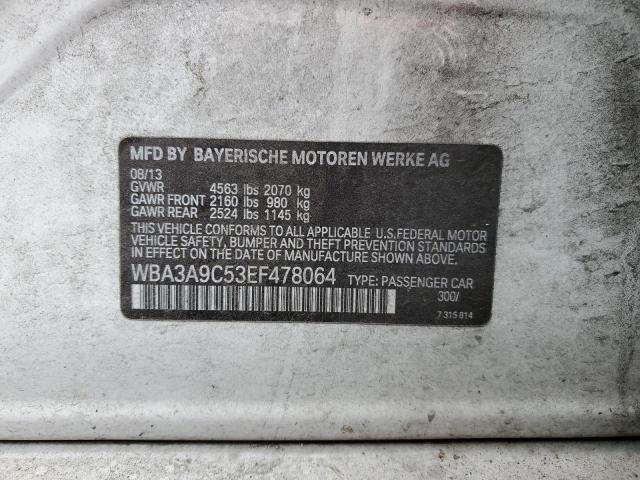 WBA3A9C53EF478064 BMW 335 I