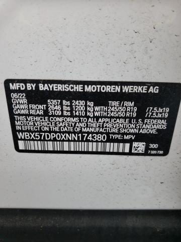 WBX57DP0XNN174380 2022 BMW X3, photo no. 12