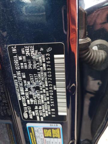 5XYPGDA37JG387653 KIA Sorento
