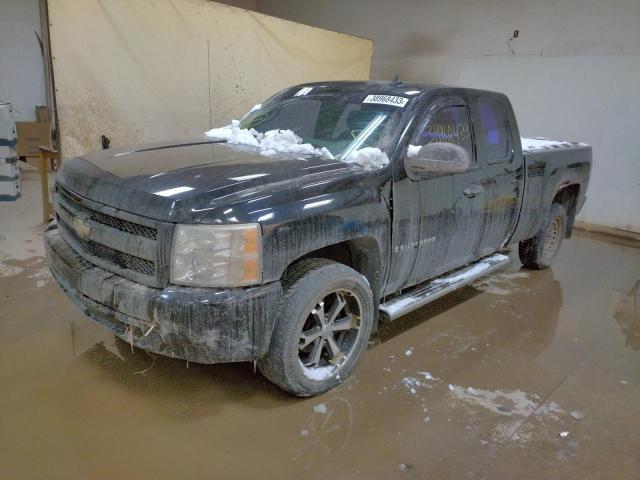 Salvage cars for sale from Copart Davison, MI: 2008 Chevrolet 1500 Silve