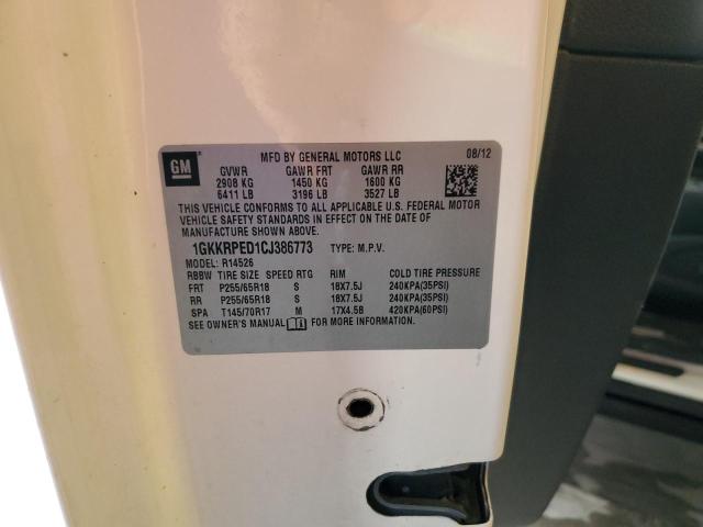 1GKKRPED1CJ386773 GMC ACADIA SLE
