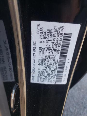 2018 HONDA ACCORD SPO 1HGCV1F39JA230977