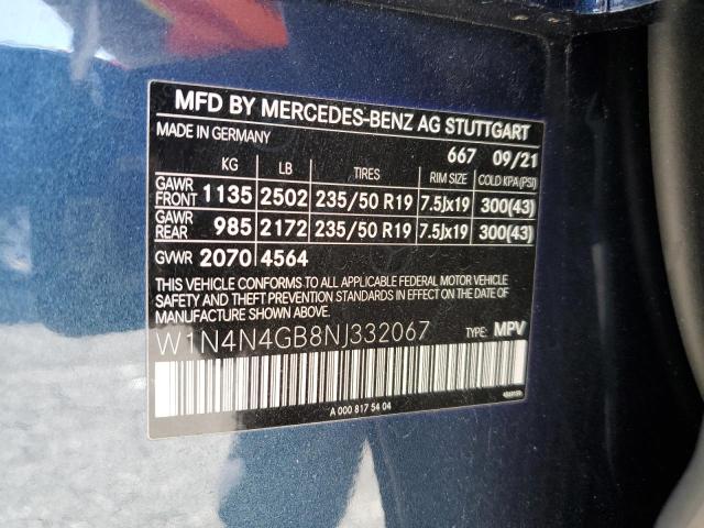 2022 MERCEDES-BENZ GLA 250 - W1N4N4GB8NJ332067