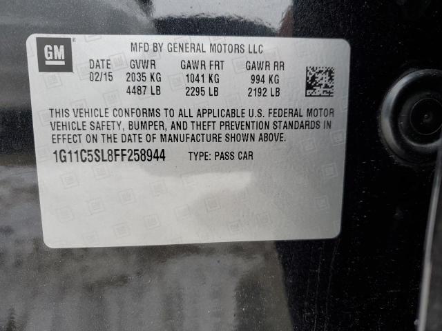 2015 CHEVROLET MALIBU 1LT - 1G11C5SL8FF258944