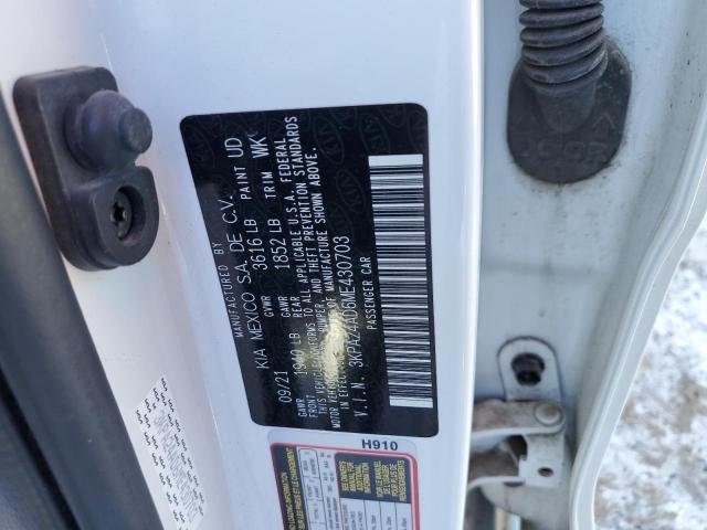 3KPA24AD6ME430703 KIA RIO LX