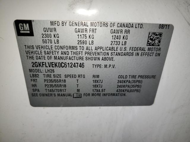 2GKFLVEK0C6124746 GMC Terrain
