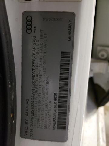 2015 AUDI A6 PREMIUM WAUFGAFC4FN019835