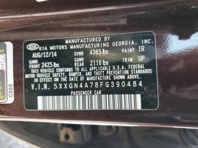 2015 KIA OPTIMA EX - 5XXGN4A78FG390484