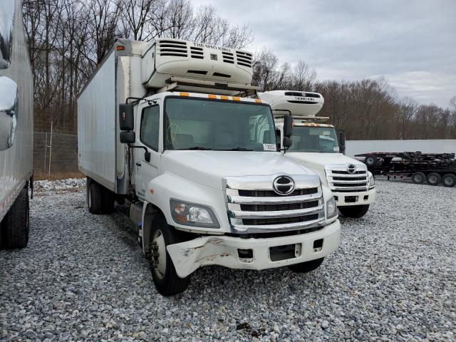 Salvage trucks for sale at York Haven, PA auction: 2018 Hino Hino 338
