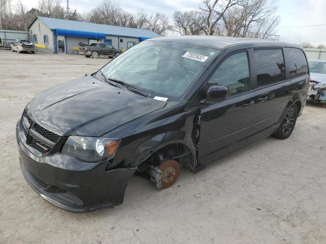 Salvage cars for sale from Copart Wichita, KS: 2015 Dodge Grand Caravan