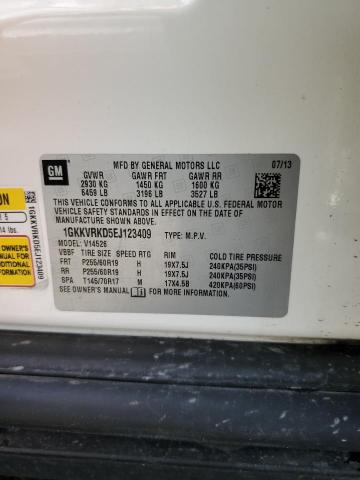 1GKKVRKD5EJ123409 GMC Acadia