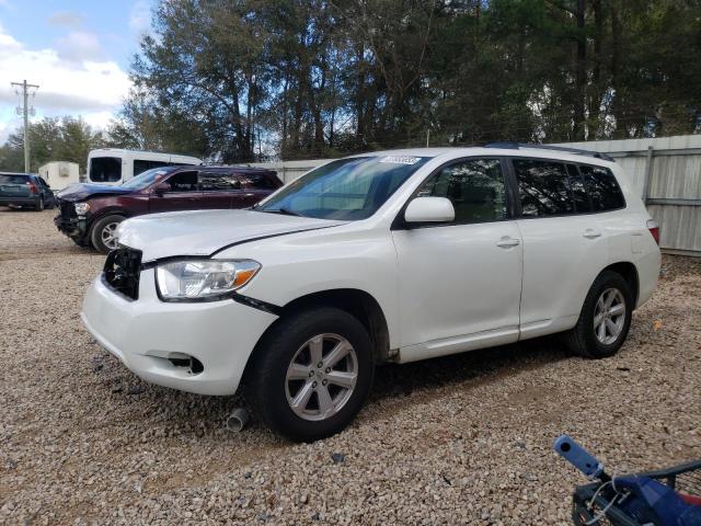 Salvage cars for sale from Copart Midway, FL: 2010 Toyota Highlander