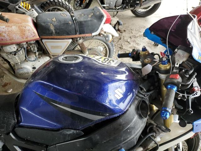 2005 SUZUKI GSX-R750 K JS1GR7JA152105026