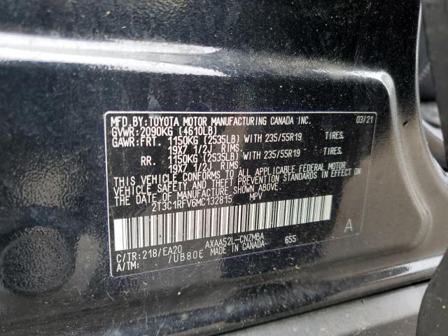 2021 TOYOTA RAV4 XLE P - 2T3C1RFV6MC132815