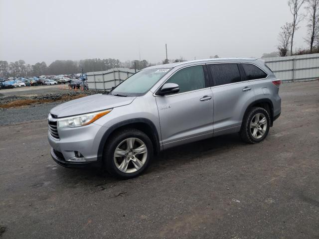 Salvage cars for sale from Copart Dunn, NC: 2015 Toyota Highlander