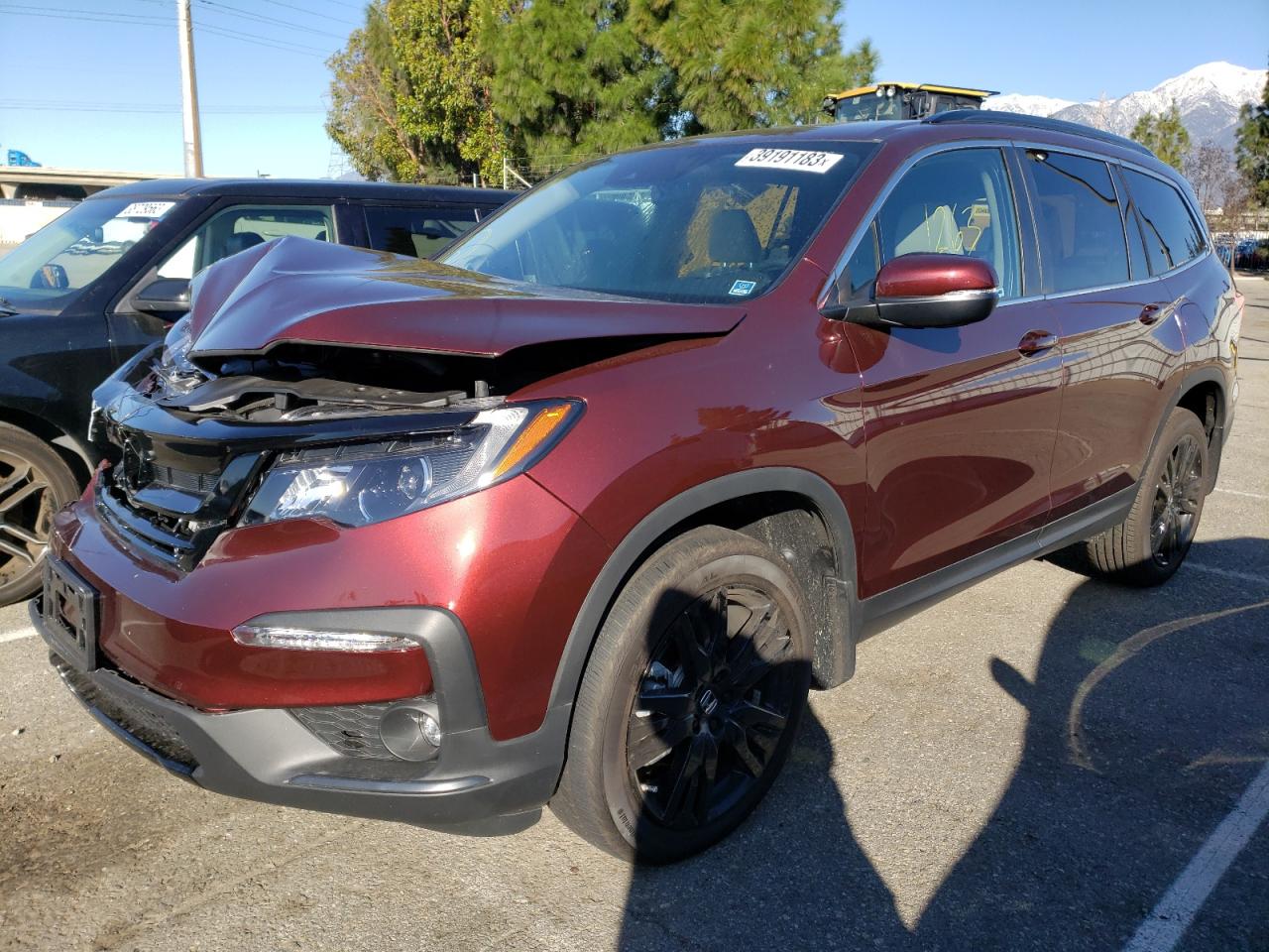 5FNYF6H24NB070748 HONDA PILOT SE 2022