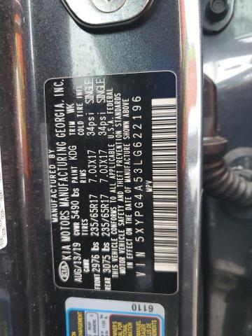 2020 KIA SORENTO S - 5XYPG4A53LG622196