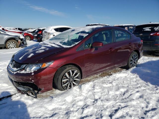 2015 HONDA CIVIC EXL - 19XFB2F94FE049630