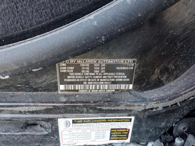 2021 MCLAREN AUTOMOTIVE 765LT SBM14RCA3MW765537