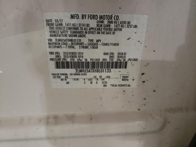 2017 LINCOLN MKT - 2LMHJ5ATXHBL01133