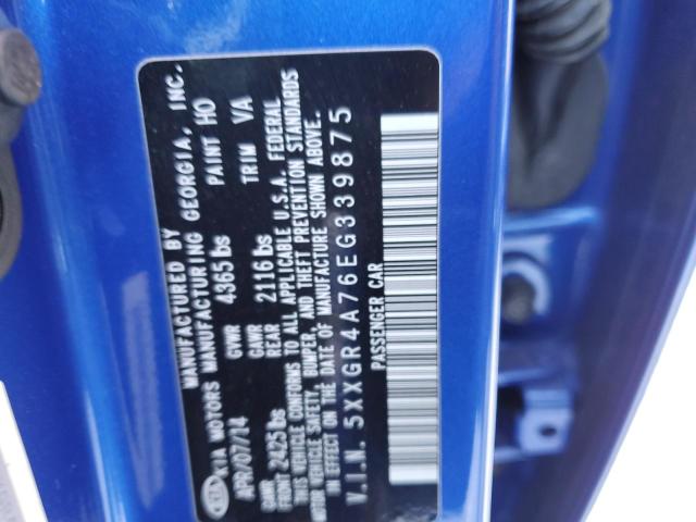 5XXGR4A76EG339875 KIA OPTIMA SX