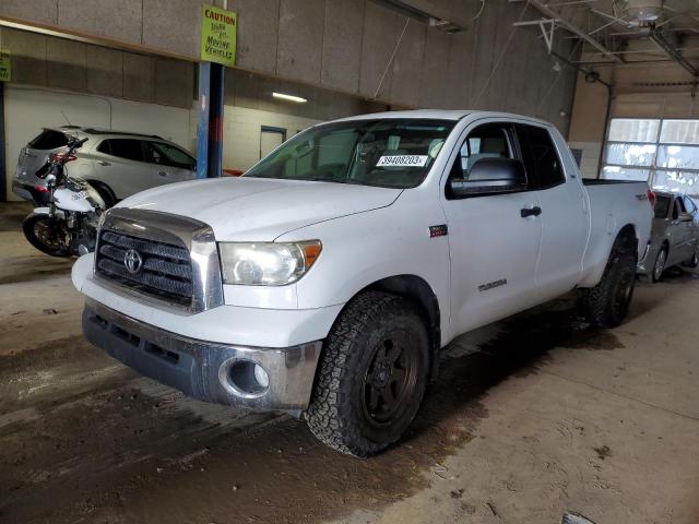 Toyota Tundra salvage cars for sale: 2007 Toyota Tundra Double Cab SR5