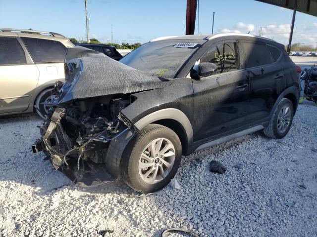 Salvage cars for sale from Copart Homestead, FL: 2017 Hyundai Tucson Limited