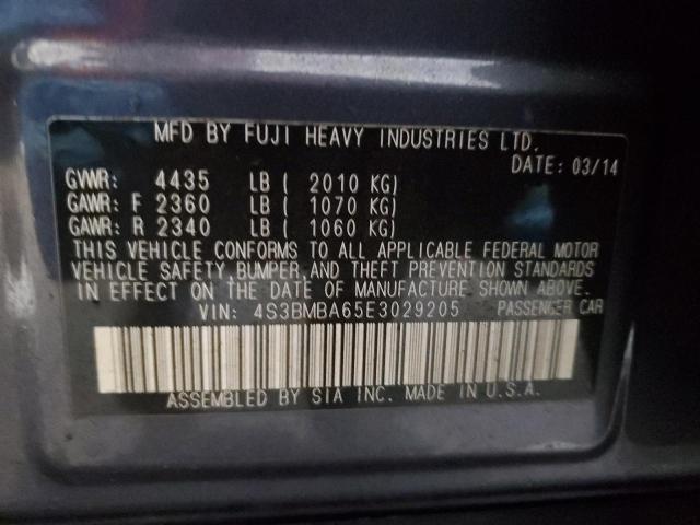 4S3BMBA65E3029205 Subaru Legacy 2.5i