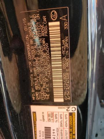 2015 LEXUS RC 350 - JTHHE5BC1F5004299