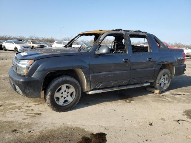 Salvage cars for sale from Copart Fresno, CA: 2003 Chevrolet Avalanche K1500