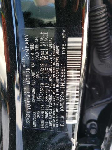 2022 HYUNDAI TUCSON LIM - KM8JECA11NU068611