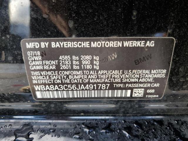 WBA8A3C56JA491787 BMW 320 XI