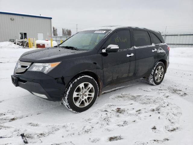 Salvage cars for sale from Copart Airway Heights, WA: 2007 Acura MDX Techno