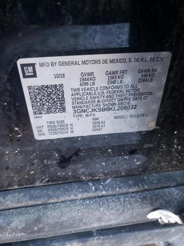 2019 CHEVROLET TRAX LS - 3GNCJKSB8KL208032