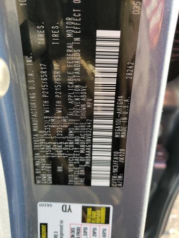 2022 TOYOTA COROLLA CR - 7MUBAAAG1NV032442